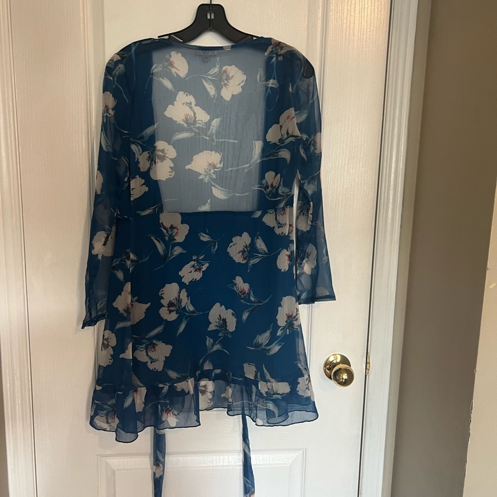 Luxxel wrap mini dress